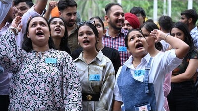This year, NSUI faces internal strife, with separate groups formed between students from Punjab, Haryana and Delhi, even as it looks to retain dominance by contesting for all four council posts. (HT Photo) This year, NSUI faces internal strife, with separate groups formed between students from Punjab, Haryana and Delhi, even as it looks to retain dominance by contesting for all four council posts. (HT Photo)