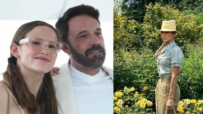 Jennifer Lopez enjoys gardening in the Hamptons while Ben Affleck spends Fourth of July with kids in LA Jennifer Lopez enjoys gardening in the Hamptons while Ben Affleck spends Fourth of July with kids in LA
