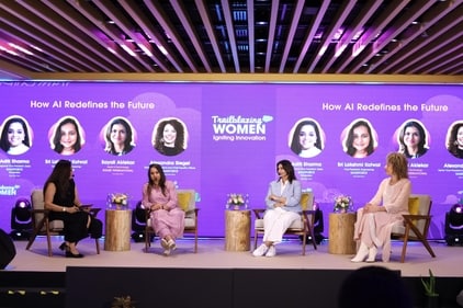 The summit was attended by Salesforce Chief Equality Officer Alexandra Siegel, among other women leaders across industry.