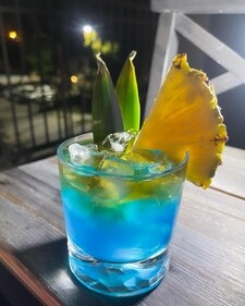 The Hawaiian Mai Tai has blue curaçao with rum and pineapple juice (Instagram) The Hawaiian Mai Tai has blue curaçao with rum and pineapple juice (Instagram)