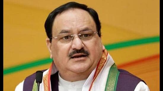 Union chemicals and fertilisers minister JP Nadda (HT File)
