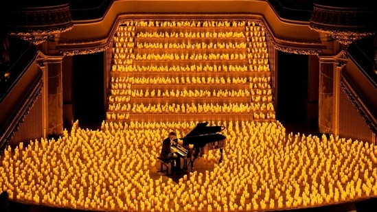 Candlelight concert held at Victoria-Hall in Geneva, Switzerland