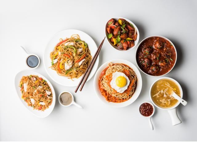 Hakka noodles and sweet corn soup are comfort foods for many Indians. (ADOBE STOCK) Hakka noodles and sweet corn soup are comfort foods for many Indians. (ADOBE STOCK)
