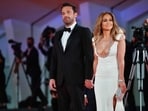 (FILES Jennifer Lopez 'seems relieved' after her divorce from Ben Affleck.(Photo by Filippo MONTEFORTE / AFP)