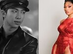 BTS RM confirms collaboration with Meghan Thee Stallion in a post on X.