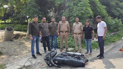 A case under section 305 (theft) of Bhartiya Nyaya Sanhita has been registered against Pushpendra, Golu and Ravinder, and under section 109 (attempt to murder) against the first two. (HT Photo) A case under section 305 (theft) of Bhartiya Nyaya Sanhita has been registered against Pushpendra, Golu and Ravinder, and under section 109 (attempt to murder) against the first two. (HT Photo)
