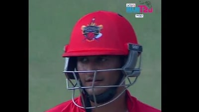 Priyansh Arya smashed six sixes in an over (X) Priyansh Arya smashed six sixes in an over (X)