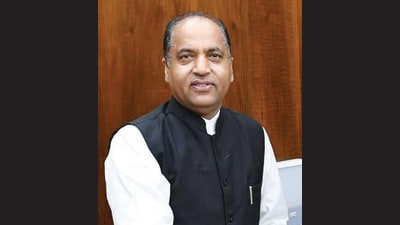 Jai Ram Thakur (HT file) Jai Ram Thakur (HT file)