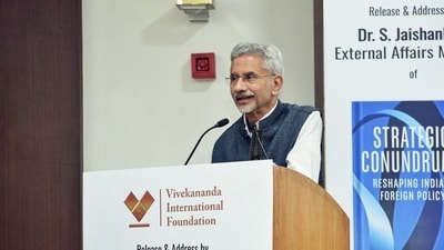 External Affairs Minister S Jaishankar. (DrSJaishankar - X) External Affairs Minister S Jaishankar. (DrSJaishankar - X)