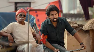 Saripodhaa Sanivaaram box office collection day 2: Nani in a still from the film. Saripodhaa Sanivaaram box office collection day 2: Nani in a still from the film.