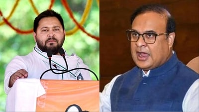 RJD leader Tejashwi Yadav has hit out at Assam chief minister Himanta Biswa Sarma, accusing him of seeking cheap popularity by targeting Muslims. RJD leader Tejashwi Yadav has hit out at Assam chief minister Himanta Biswa Sarma, accusing him of seeking cheap popularity by targeting Muslims.