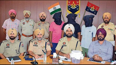 The accused abandoned the car near Barnala; they already have criminal cases registered against them, including attempt to murder (HT Photo) The accused abandoned the car near Barnala; they already have criminal cases registered against them, including attempt to murder (HT Photo)
