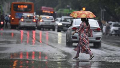 The agency in its forecast said rain for September 2024 over the country as a whole is most likely to be above normal (>109 % of the Long Period Average, or LPA). (RAJ K RAJ /HT PHOTO) The agency in its forecast said rain for September 2024 over the country as a whole is most likely to be above normal (>109 % of the Long Period Average, or LPA). (RAJ K RAJ /HT PHOTO)