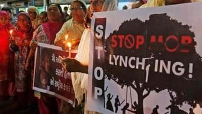 File Photo: Women hold placards and candles during a protest against the recent mob lynchings in India. (REUTERS/Amit Dave) File Photo: Women hold placards and candles during a protest against the recent mob lynchings in India. (REUTERS/Amit Dave)
