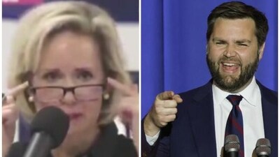 Gwen Walz attacked JD Vance for his most recent criticism of childless women. (X/AP) Gwen Walz attacked JD Vance for his most recent criticism of childless women. (X/AP)