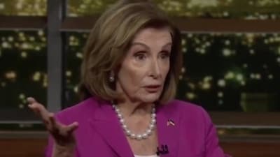 Pelosi on Friday night appeared on Maher's Real Time. Bill Maher peppered her with a barely concealed jab about Biden as she was talking about her attempts to encourage more women to run for government. (X) Pelosi on Friday night appeared on Maher's Real Time. Bill Maher peppered her with a barely concealed jab about Biden as she was talking about her attempts to encourage more women to run for government. (X)