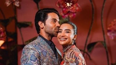 In April 2023, Patralekhaa and Rajkummar Road decked up for a star-studded Ambani bash in their designer best. They were clicked at the event by their wedding photographer; giving him a shoutout, they wrote in their joint caption, "Always capturing the best of us since 2021... a big shout out to you Joe." In April 2023, Patralekhaa and Rajkummar Road decked up for a star-studded Ambani bash in their designer best. They were clicked at the event by their wedding photographer; giving him a shoutout, they wrote in their joint caption, "Always capturing the best of us since 2021... a big shout out to you Joe."