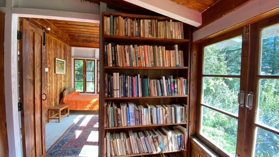 The bookshelf in the study (Sonya Dutta Choudhury)