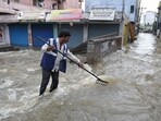 An IMD bulletin said moderate to heavy rains are expected at several districts in northern Telangana in the next two days. (AFP) An IMD bulletin said moderate to heavy rains are expected at several districts in northern Telangana in the next two days. (AFP)