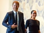 FILE - Prince Harry and Meghan Markle arrive at United Nations headquarters, July 18, 2022. (AP Photo/Seth Wenig, File) FILE - Prince Harry and Meghan Markle arrive at United Nations headquarters, July 18, 2022. (AP Photo/Seth Wenig, File)