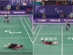 Tavares and Krajewski played out a brilliant rally for match point