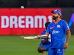 Rohit Sharma during the 2024 IPL season Rohit Sharma during the 2024 IPL season