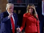 Donald Trump urges people to buy Melania's memoir if they are ‘ready for the truth’ (Photo by KAMIL KRZACZYNSKI / AFP)