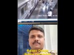 The Mumbai Police personnel rushed to save the person. 