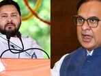 RJD leader Tejashwi Yadav (left) has hit out at Assam chief minister Himanta Biswa Sarma, accusing him of seeking cheap popularity by targeting Muslims. RJD leader Tejashwi Yadav (left) has hit out at Assam chief minister Himanta Biswa Sarma, accusing him of seeking cheap popularity by targeting Muslims.