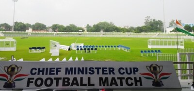 It’s said to be the first tournament when the flood lights at the KD Singh Babu Stadium would be turned on (Deepak Gupta/HT) It’s said to be the first tournament when the flood lights at the KD Singh Babu Stadium would be turned on (Deepak Gupta/HT)