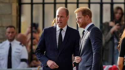 Prince Harry flew more than 5,000 miles to see his father after King Charles III was diagnosed with cancer. But he did not see his estranged brother, William, during a visit that lasted scarcely 24 hours. (AP Photo/Martin Meissner, File) (AP) Prince Harry flew more than 5,000 miles to see his father after King Charles III was diagnosed with cancer. But he did not see his estranged brother, William, during a visit that lasted scarcely 24 hours. (AP Photo/Martin Meissner, File) (AP)