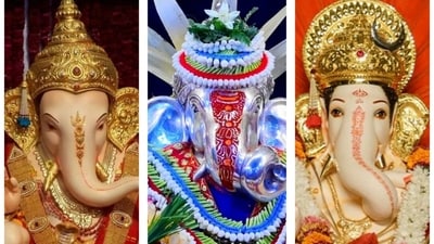Ganesh mandals in the city react to the move (Photos: Instagram) Ganesh mandals in the city react to the move (Photos: Instagram)