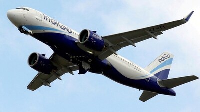 An IndiGo Airlines Airbus A320 aircraft (Representational photo) (Reuters)