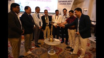 The ‘10th UPOA Arthroplasty course-2024 being inaugurated on Sunday. (Sourced)