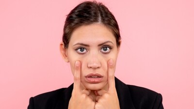 She added, “The skin under the eyes becomes thin, and the blood vessels underneath become visible as dark circles. In some cases, however, dark circles are a genetic issue further aggravated by stress.” Dr Dimple further shared some natural remedies to lighten dark circles in her recent Instagram post. (freepik ) She added, “The skin under the eyes becomes thin, and the blood vessels underneath become visible as dark circles. In some cases, however, dark circles are a genetic issue further aggravated by stress.” Dr Dimple further shared some natural remedies to lighten dark circles in her recent Instagram post. (freepik )
