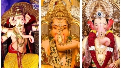 Ganpati mandals in the city react to the move (Photos: Instagram and X) Ganpati mandals in the city react to the move (Photos: Instagram and X)