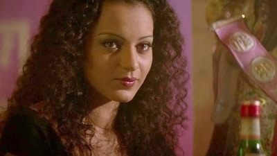 Kangana Ranaut in a still from Anurag Basu's romantic-thriller Gangster. Kangana Ranaut in a still from Anurag Basu's romantic-thriller Gangster.