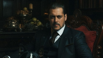 Salman Khan looks dapper in the poster of Sikandar. (All pics: Instagram/ Art by Hasan) 