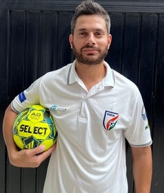 Football player-coach Salman Ali Football player-coach Salman Ali