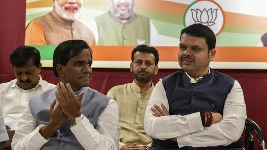 Given the unrest in the Maratha community over reservation, the BJP believes Raosaheb Danve, a Maratha from Marathwada, would be a better pick than Devendra Fadnavis. Kunal Patil/HT Photo (Kunal Patil/HT Photo)