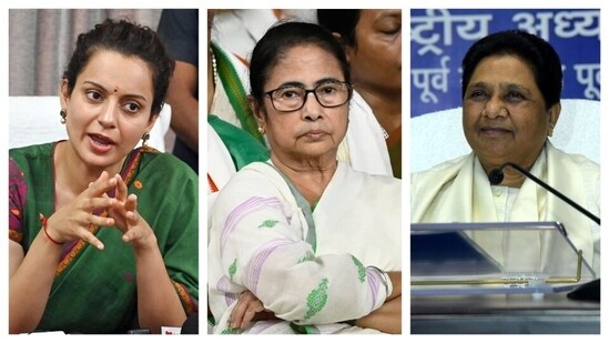 Kangana Ranaut was asked about playing the role of Mamata Banerjee or Mayawati in a film.