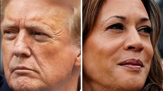 The parties have their nominees, Donald Trump for Republicans and Kamala Harris for Democrats. And the contrast couldn’t be more stark. (REUTERS)