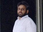 Aam Aadmi Party MLA Amanatullah Khan. (File)