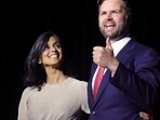 Usha Vance's Hindu identity sparked debates if it is a bane or boon for the Trump campaign. (AP Photo/Paul Vernon, File) Usha Vance's Hindu identity sparked debates if it is a bane or boon for the Trump campaign. (AP Photo/Paul Vernon, File)