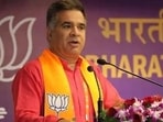 Jammu and Kashmir BJP chief Ravinder Raina (HT File Photo)