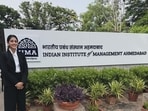 Navya Nanda shared pictures from IIM, Ahmedabad.