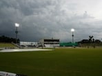 According to weather.com, there is 100 percent chance of rain on Day 5. According to weather.com, there is 100 percent chance of rain on Day 5.