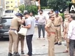 Chennai cops raided students' flats and recovered 500 grams of ganja. Chennai cops raided students' flats and recovered 500 grams of ganja.
