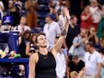 Sabalenka hit an impressive 41 winners and saved all eight break points she faced.
