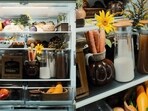 Fridgescaping is the new trend that lets you decorate the insides of your refrigerator with flowers, string lights and photo frames.(Photos: Instagram/lynziliving)